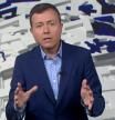 El presentador Manu Sánchez en los informativos de Antena 3