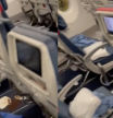 Las imágenes del interior del avión que tuvo que regresar por la diarrea de un pasajero
