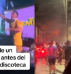 El vídeo grabado por un chico minutos antes del incendio de la discoteca de Murcia