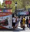 Turistas en Barcelona