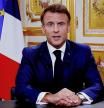 Emmanuel Macron, en su alocución televisada de este jueves desde el Elíseo