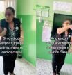 El improvisado baile viral con el que cada mañana una profesora empieza la clase con sus alumnos: "Saquen el cuaderno"