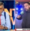 Insultan y agarran al reportero de ‘El Intermedio’ en la manifestación de Ferraz y Wyoming pide ayuda a la policía en directo