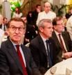 Desayuno informativo en el Hotel Ritz con Rajoy, Feijóo y Rueda