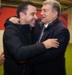 Xavi y Laporta