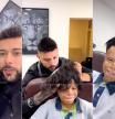 El peluquero que logra recuperar la sonrisa de los niños que han perdido el pelo en accidentes