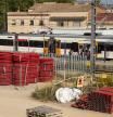 ESTACIÓN DE TREN DE RENFE DE LA R3 DE GRANOLLERS / CANOVELLES, DONDE ESTÁ PREVISTO EL INICIO DE OBRAS ENTRE PARETS Y LA GARRIGA PARA DESDOBLAR LA VIA DE ESTA LINEA QUE ACTUALMENTE SOLO DISPONE DE UNA.