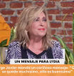 Lydia Lozano emocionada en Mañaneros