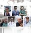 Doctores del hospital Al Awda (Franja de Gaza)