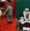 Estos tres hermanos viven la experiencia más increíble e inmersiva de conocer a Papa Noel; “Quiero ser niño otra vez”