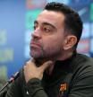 Barcelona's Spanish coach Xavi addresses a press conference at the Joan Gamper training ground in Sant Joan Despi, near Barcelona, on January 30, 2024. Only a few months after lifting the Spanish title, Barcelona coach Xavi Hernandez dramatically announced he would walk away from the club at the end of the season. After Villarreal stunned Barcelona on January 28 with a 5-3 win which left the champions third, and 10 points behind La Liga leaders Real Madrid, Xavi said he was stepping down in June. (Photo by PAU BARRENA / AFP)