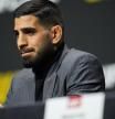 Ilia Topuria en la rueda de prensa antes del combate disputado este pasado fin de semana en California