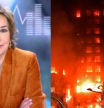 Ana Rosa ha narrado el incendio de Valencia