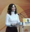 Ayuso se pregunta en el 8M “cuándo es el Día del Hombre” para hablar de sus problemas