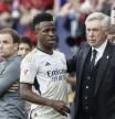 Ancelotti: “Vinícius debe controlarse un poco más”