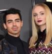 (FILES) British actress Sophie Turner and her husband US singer Joe Jonas arrives for the 62nd Annual Grammy Awards on January 26, 2020, in Los Angeles. Sepember 5, 2023, Joe Jonas files for divorce from Sophie Turner after 4 years of marriage, the couple have two daughters. (Photo by VALERIE MACON / AFP)