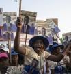 Supporters of Presidential candidate Amadou Ba gather for the last rally of his campaign in Dakar, Senegal, Friday, March 22, 2024. Senegal's voters head to the polls on Sunday to decide to the outcome of a presidential election following months of uncertainty and unrest that has shaken its reputation as a stable democracy in a region that has seen a wave of coups in recent years. (AP Photo/Sylvain Cherkaoui)