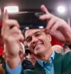 El secretario general del PSOE y presidente del Gobierno, Pedro Sánchez, participa en un evento del PSOE para la presentación de Reyes Maroto como candidata a la Alcaldía de Madrid y Juan Lobato