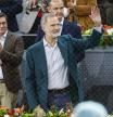 Spanish King Felipe VI during Masters Series Madrid in Madrid on Wednesday, 27 April 2024.