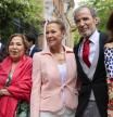 Ana Obregón, Paloma Lago y otros invitados de la boda de Javier García-Obregón y Eugenia Gil