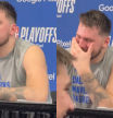 El momento 'tierra trágame' de Doncic cuando escucha un orgasmo en plena rueda de prensa postpartido