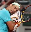 Rafael Nadal, este lunes en Roland Garros