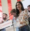 La candidata de Ciudadanos a la Alcaldía de Madrid, Begoña Villacís, comparece en una rueda de prensa durante  el seguimiento de la jornada electoral en la sede nacional de Ciudadanos, a 28 de mayo de 2023, en Madrid (España). Hoy, 28M, se celebran elecciones municipales en un total de 8.131 ayuntamientos y elecciones autonómicas en 12 comunidades autónomas. En las elecciones municipales podrán votar 35.414.655 electores y en las autonómicas que se celebran podrán hacerlo 18.382.505 electores. Más de 5,1 millones de madrileños han sido llamados a las urnas de los cuales 4,7 millones son residentes en la Comunidad de Madrid y 329.000 en el extranjero.
