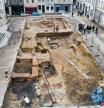 La necrópolis romana llena de tumbas de bebés descubierta bajo una plaza del centro de Auxerre