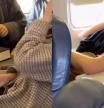 Una pasajera decide vengarse de un hombre que le pone los pies en su asiento de la forma más original posible