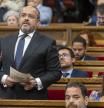 PLENO PARA ELEGIR PRESIDENT PARLAMENT Y MIEMBROS DE LA MESA. ALEJANDRO FERNANDEZ, PRESIDENTE PP CATALUNYA PIDE LA PALABRA PARA IMPEDIR QUE SE ACEPTEN LAS VOTACIONES NO PRESENCIALES DE PUIGDEMONT Y PUIG