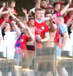 Fans irlandeses del Shelbourne cantan “Gibraltar es español” en el estadio del Peñón