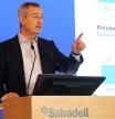 El consejero delegado del Banc Sabadell, César González-Bueno, este martes