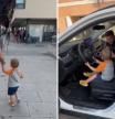 El emotivo gesto de un policía para hacer feliz a un niño: “Estos pequeños momentos me hacen sentirme enorme”