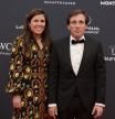 Mayor of Madrid Jose Luis Martinez Almeida and Teresa Urquijo at photocall for Laureus awards 2024 in Madrid on Monday, 22 April 2024.