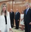 Isabel Perelló jura su cargo ante el Rey