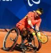 De la Puente hace historia como primer tenista español en silla de ruedas a las puertas de una medalla paralímpica