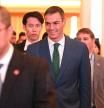 El presidente del Gobierno de España, Pedro Sánchez, a su llegada al Encuentro Empresarial España-China, a 10 de septiembre de 2024, en Shanghái (China). Durante el encuentro  el presidente del Gobierno de España ha destacado el crecimiento económico de España y su entorno empresarial 