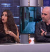 Carolina Yuste y Luis Tosar en 'El Hormiguero'