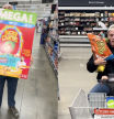 Un español enseña el tamaño de los cereales en los supermercados de EE.UU. y la gente alucina