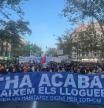 Manifestación por la vivienda en Barcelona, sábado 23 de noviembre