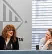05 - 12 - 2024 / Barcelona / Dijous 5 de desembre, a les 12.15 hores, a la Sala Lluís Companys de l'Ajuntament de Barcelona, la primera tinenta d’alcaldia, Laia Bonet, i la presidenta de Barcelona en Comú, Janet Sanz, presenten novetats sobre la regulació del lloguer de temporada a la ciutat. / foto: Llibert Teixidó