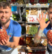 Un frutero prueba una piña de 500 euros de la que solo hay 4 unidades en España y su reacción no deja indiferente