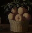 Francisco de Zurbarán. Bodegón con cidras, naranjas y rosa