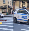 El ‘mini’ coche de Policía que sorprende en Nueva York: “Es para pequeños delitos”