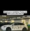 Adiós a Elon Musk: llega a Barcelona la revuelta contra Tesla rodeada de polémica por la vandalización de los coches