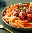 Prepara esta receta vegana de espaguetis con mini albóndigas, está deliciosa