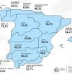 Las borrascas llenan los embalses al nivel más alto en marzo desde 2015