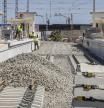 Dana Valencia. Paiporta Obras de reconstrucción de la estación y las vía del metro de Paiporta