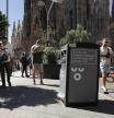 Las papeleras inteligentes llegan a los alrededores del templo de la Sagrada Família