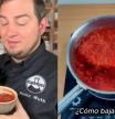 Heinz Wuth, experto en gastronomía científica: “El alto ph del bicarbonato rebaja la acidez de la salsa de tomate al cocinar”